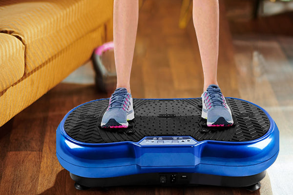 Vibration Plate Exercise Machine for Weight Loss & Toning with 3