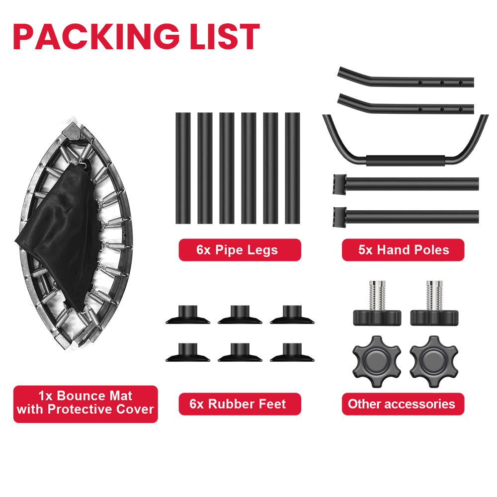 40-Inch Folding Trampoline