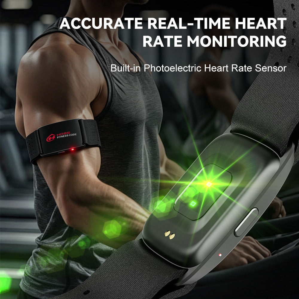 HRM Heart Rate Monitor Armband HF01, Bluetooth 6.0, IP67 Waterproof