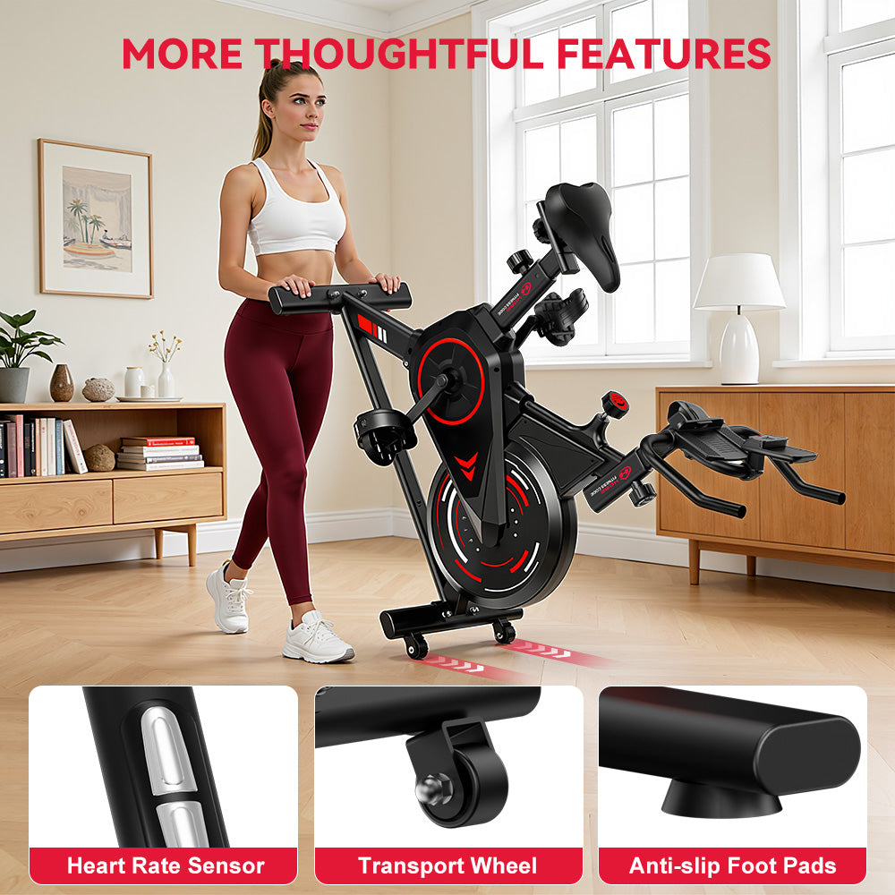 Stationary Exercise Bike C1, Flywheel 6KG