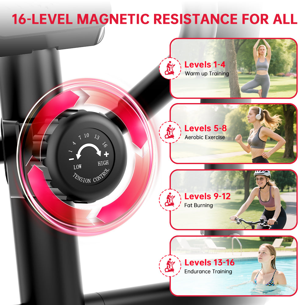 Elliptical Machine E200, 16-Level Magnetic Resistance