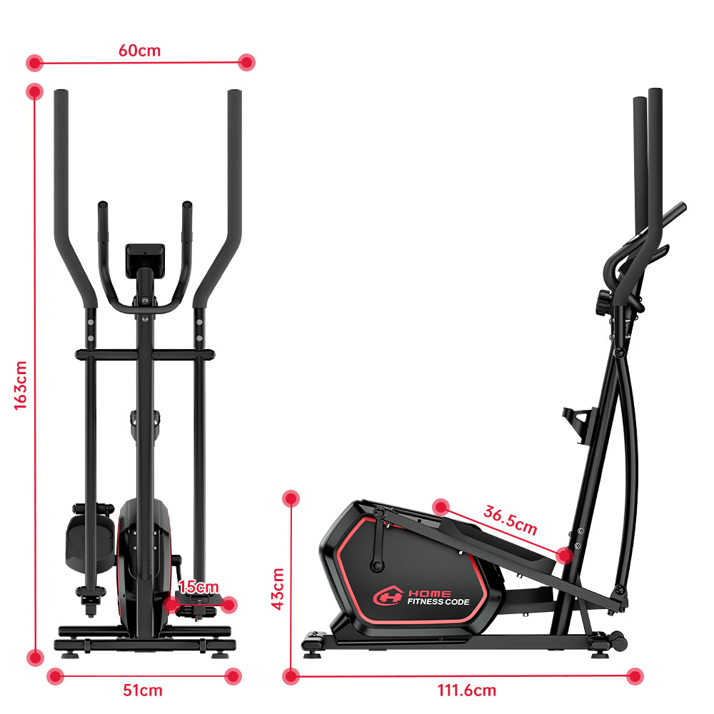 Elliptical Machine E200, 16-Level Magnetic Resistance