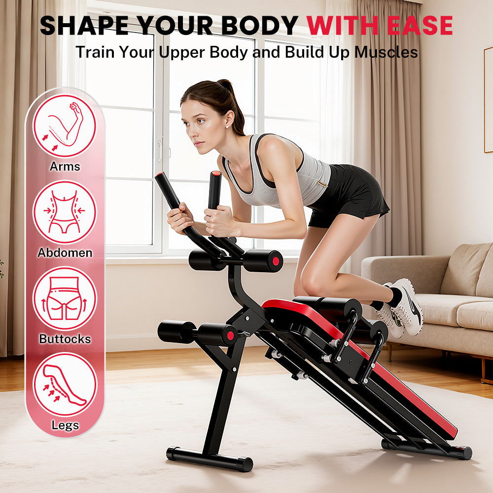 Sit-Ups Bench Foldable Ab Workout Machine