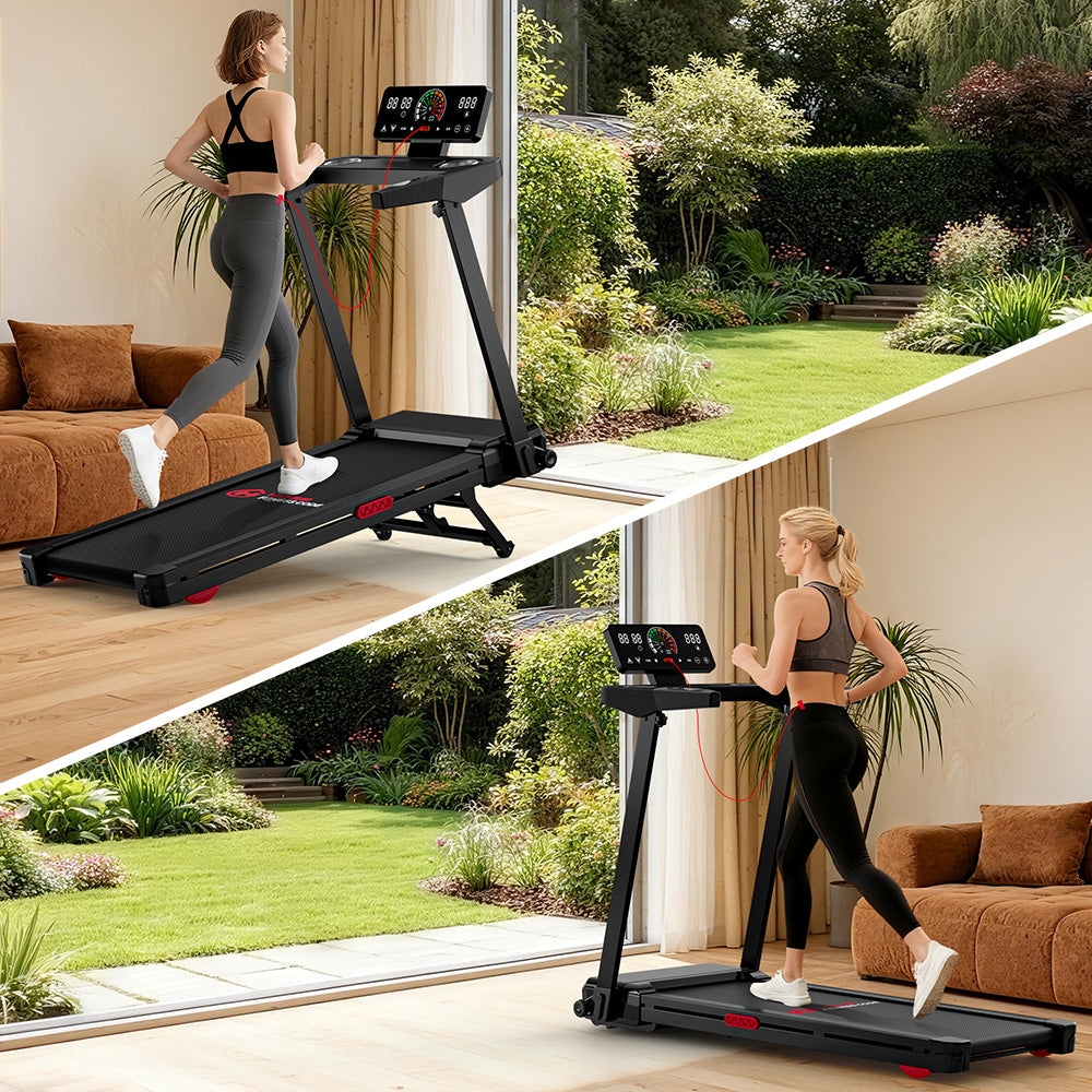 Folding Treadmill Q8 Pro, 1-14KM/H, 20% Auto Incline, Touch Control