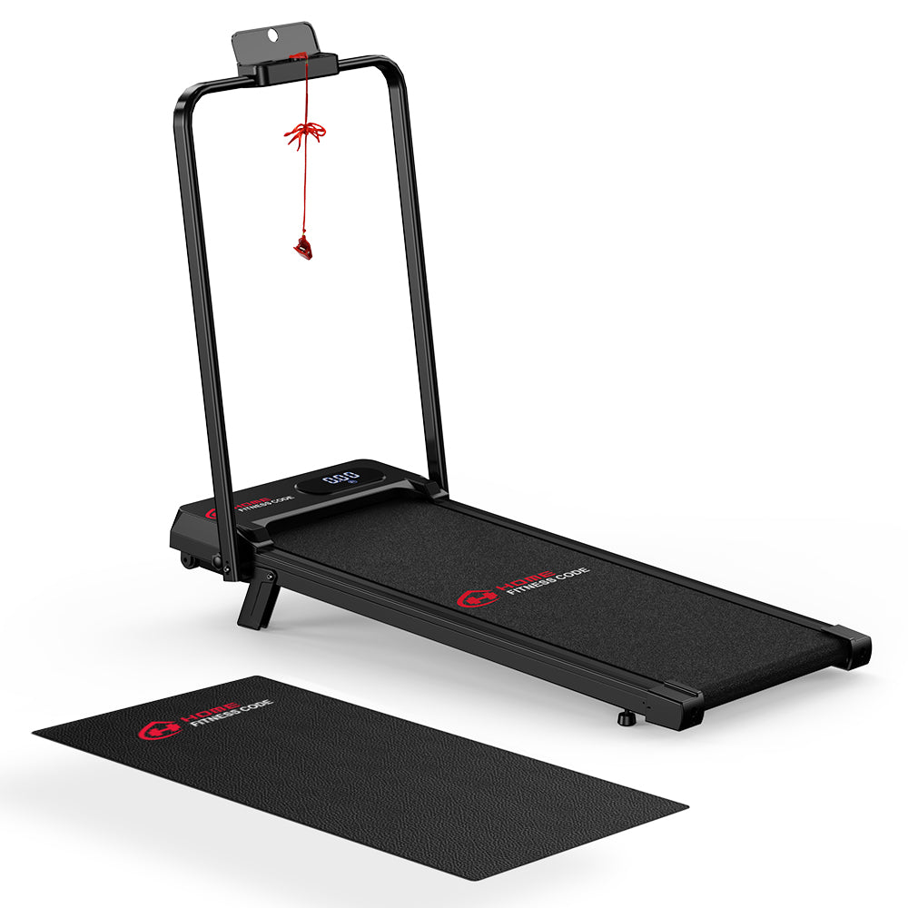 Folding Treadmill S1, Speed 1-6KM/H, 5% Manual Incline
