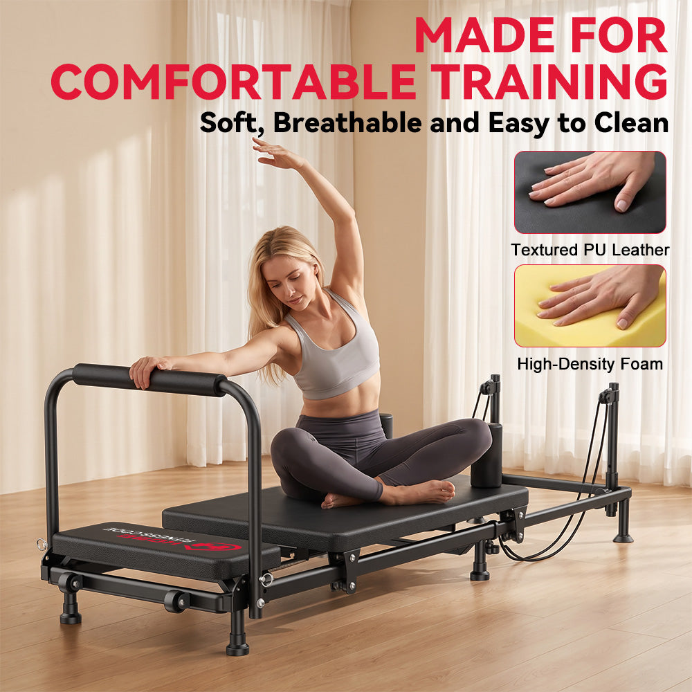 Fodable Pilates Reformer Machine