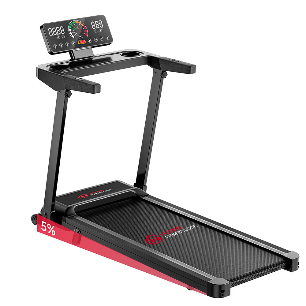 Folding Treadmill Q8 Pro, 1-14KM/H, 20% Auto Incline, Touch Control