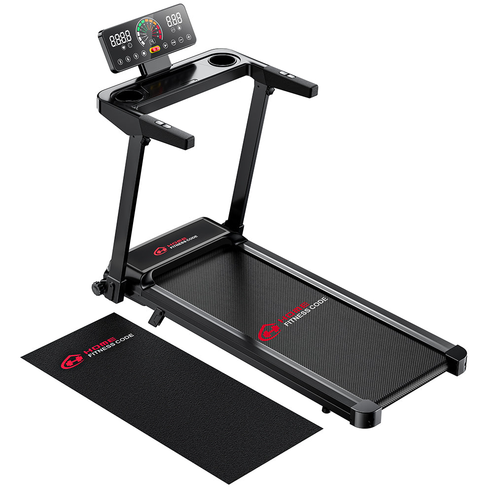 Folding Treadmill Q8 Pro, 1-14KM/H, 20% Auto Incline, Touch Control