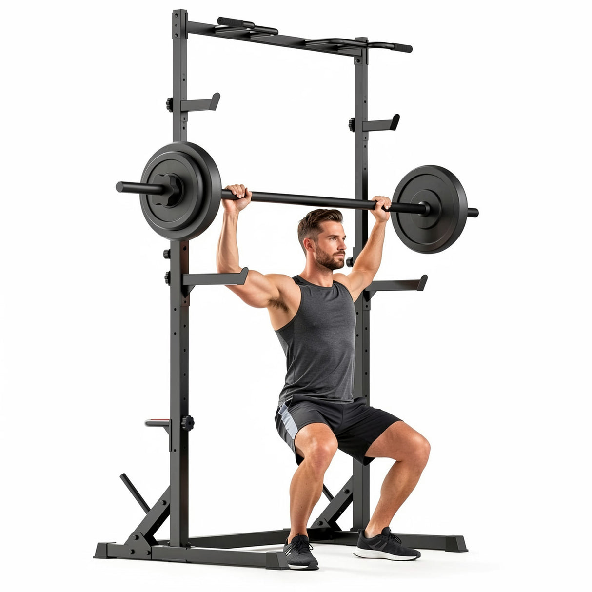 Squat Half-Rack with Pull Up Bar