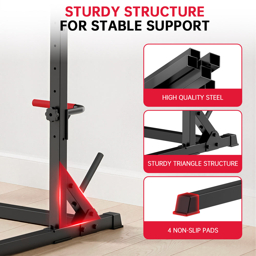 Squat Half-Rack with Pull Up Bar