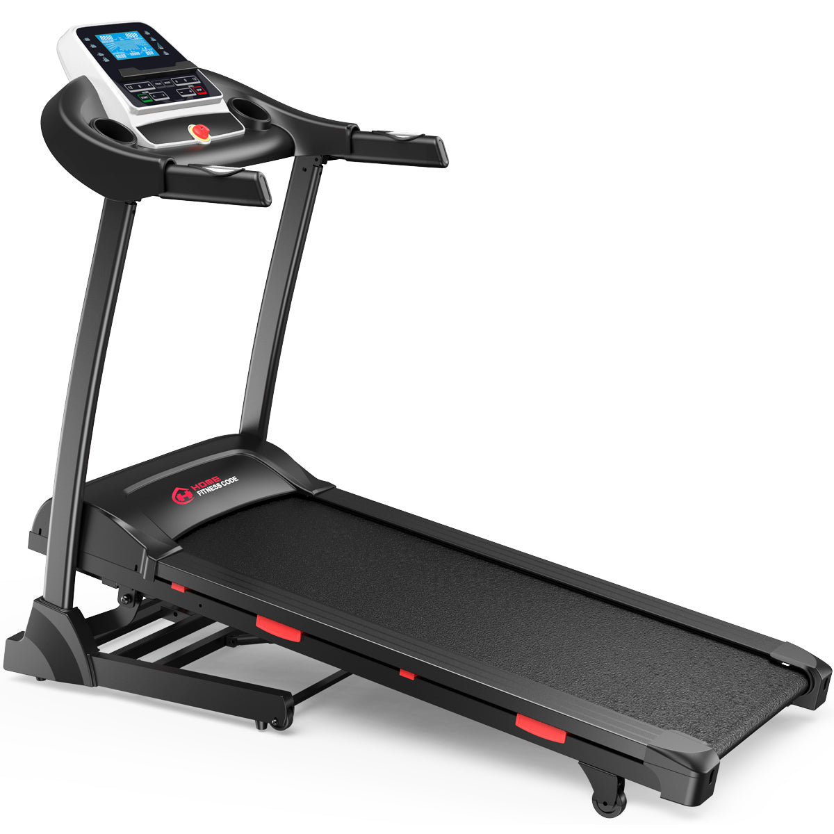 Folding Treadmill TD243B, 1-16KM/H Speed, 0-15% Auto Incline