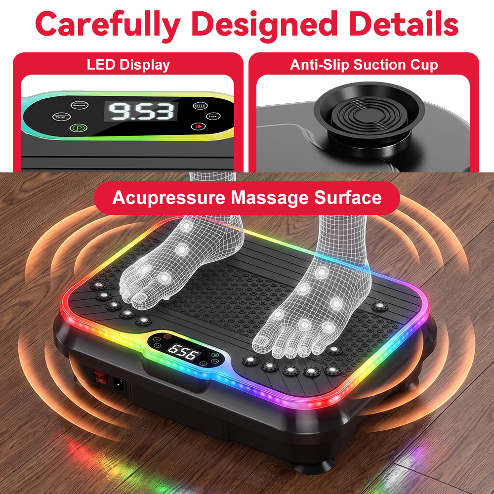 Vibration Plate F1, with LED Lighting