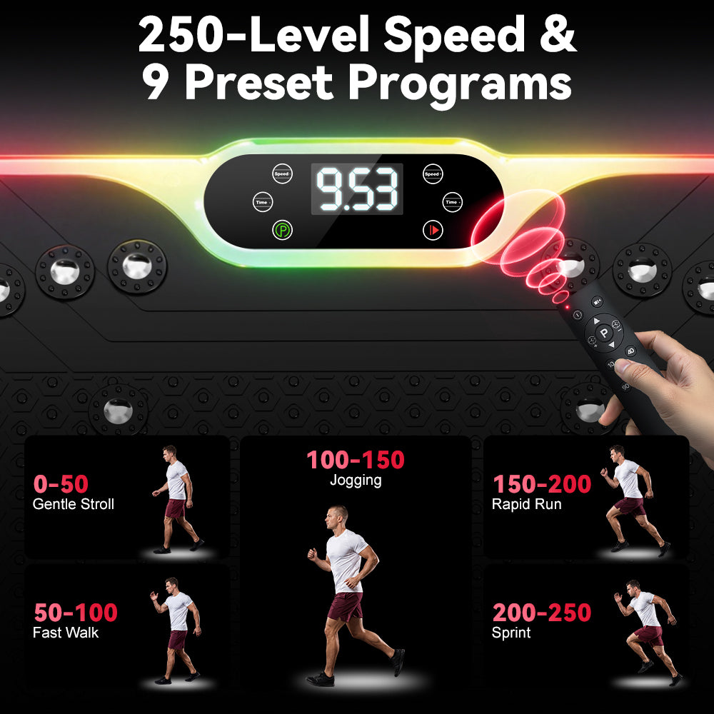 Vibration Plate F1, with LED Lighting