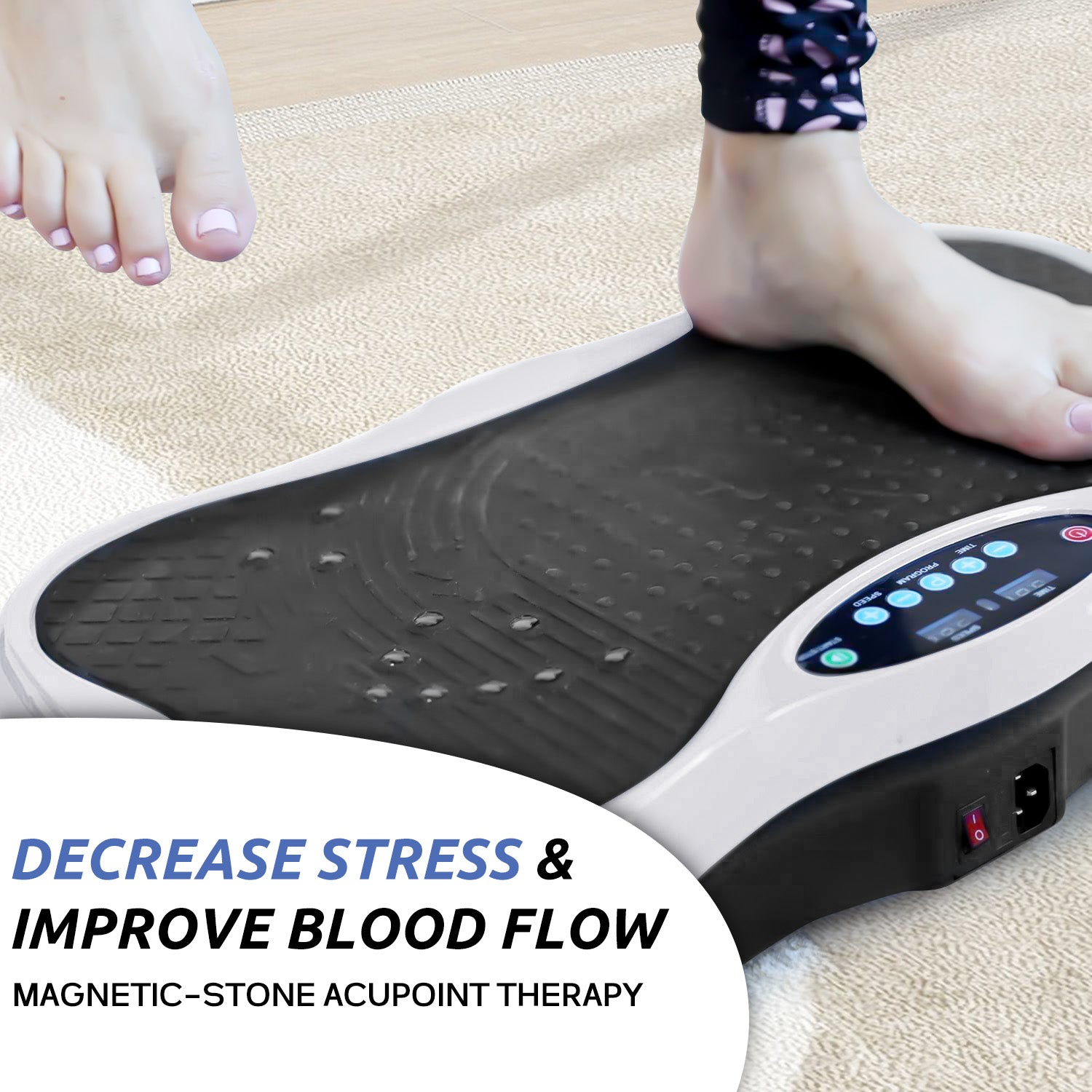 Vibration Platform with Adjustable Handles