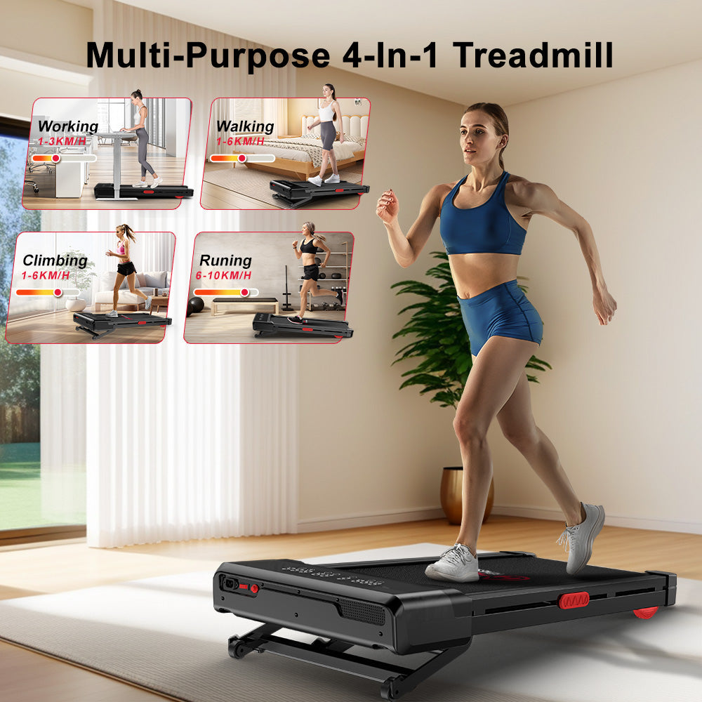 Treadmill Y1 with 0-12% Auto Incline, Speed 1-10KM/H