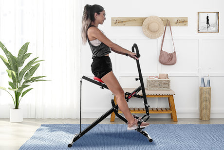 Exercise Core And Upper Body on the Row-N-Ride Machine
