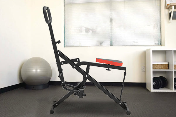 Exercise on the Row-N-Ride Machine with Correct Form
