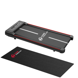 Under Desk Treadmill, 2 in 1 Folding Treadmill, Walking Pad with Bluetooth Speaker, Walking Jogging for Home Office