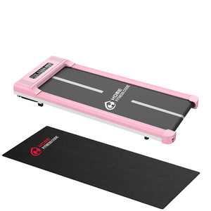 Under Desk Treadmill, 2 in 1 Folding Treadmill, Walking Pad with Bluetooth Speaker, Walking Jogging for Home Office