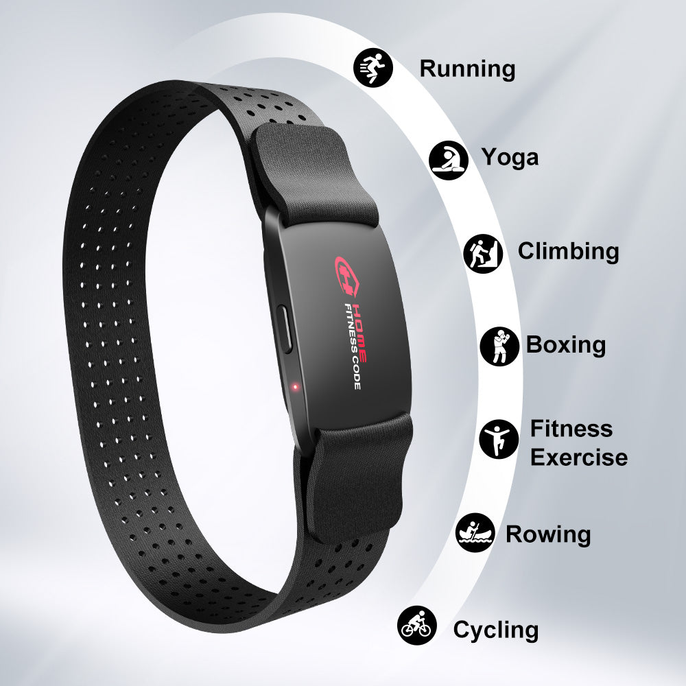 HRM Heart Rate Monitor Armband HF01, Bluetooth 6.0, IP67 Waterproof