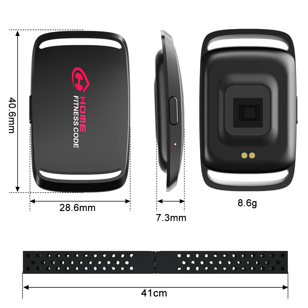 HRM Heart Rate Monitor Armband HF01, Bluetooth 6.0, IP67 Waterproof