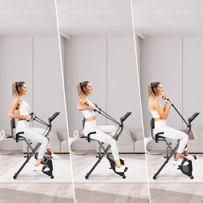 space saver exercise bike