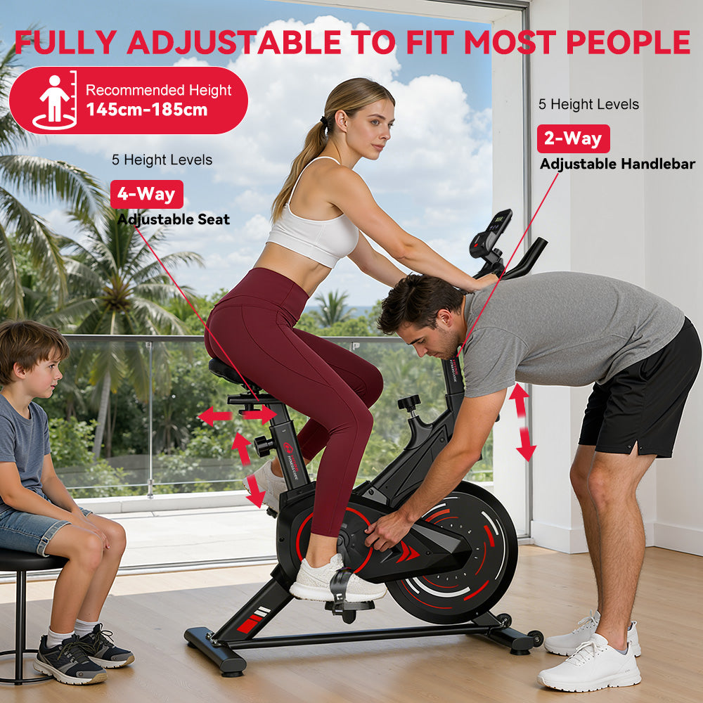 Stationary Exercise Bike C1, Flywheel 6KG