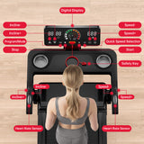 Folding Treadmill Q8 Pro, 1-14KM/H, 20% Auto Incline, Touch Control