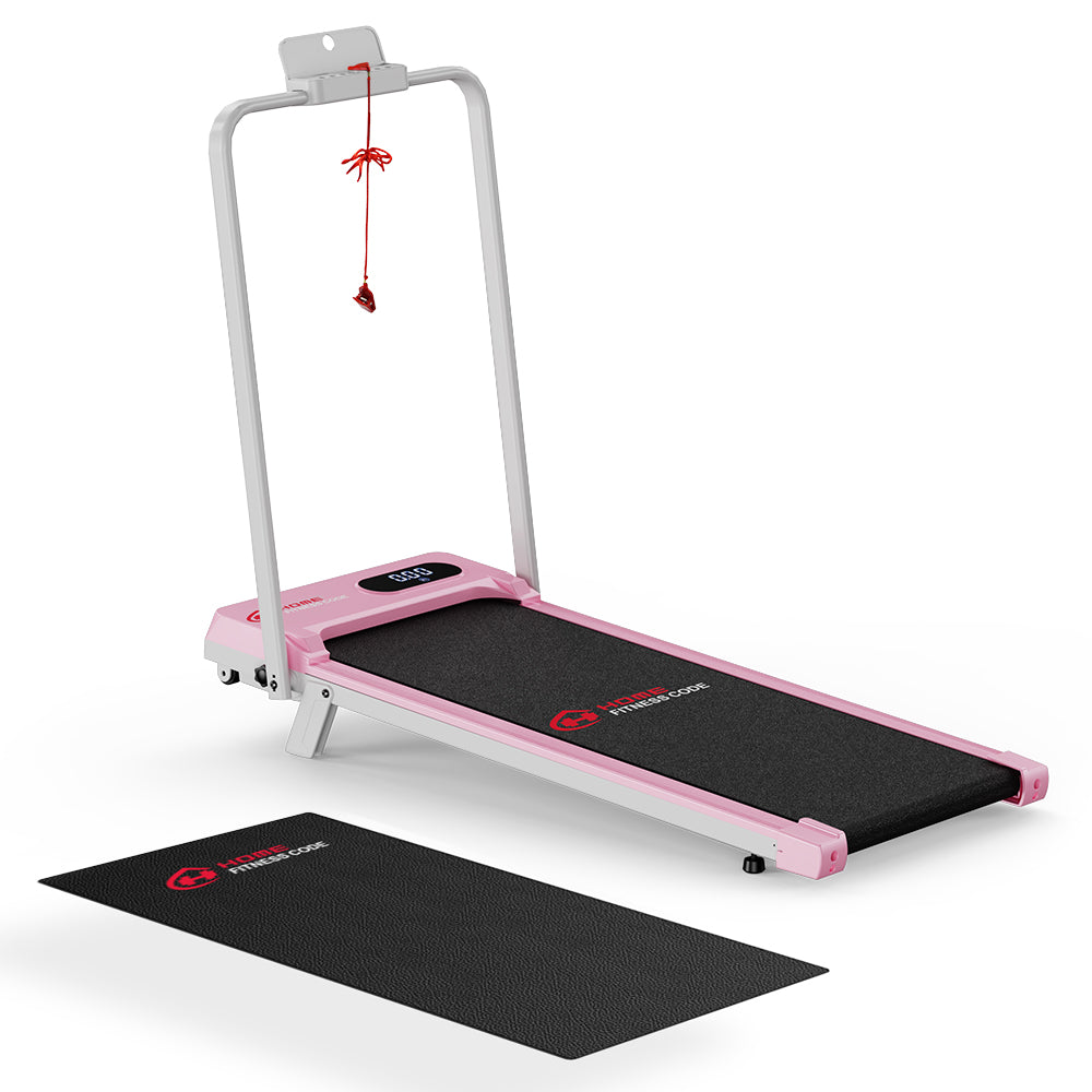 Folding Treadmill S1, Speed 1-6KM/H, 5% Manual Incline