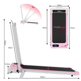 Folding Treadmill S1, Speed 1-6KM/H, 5% Manual Incline