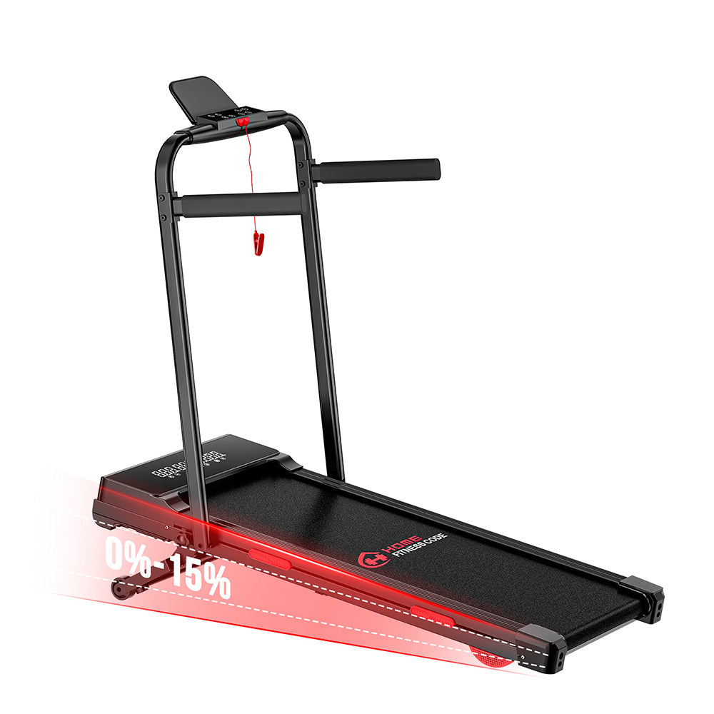 Folding Treadmill Y5 Brushless Motor 0% 15% Auto Incline