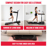 Folding Treadmill Y5 with Brushless Motor, 0%-15% Auto Incline