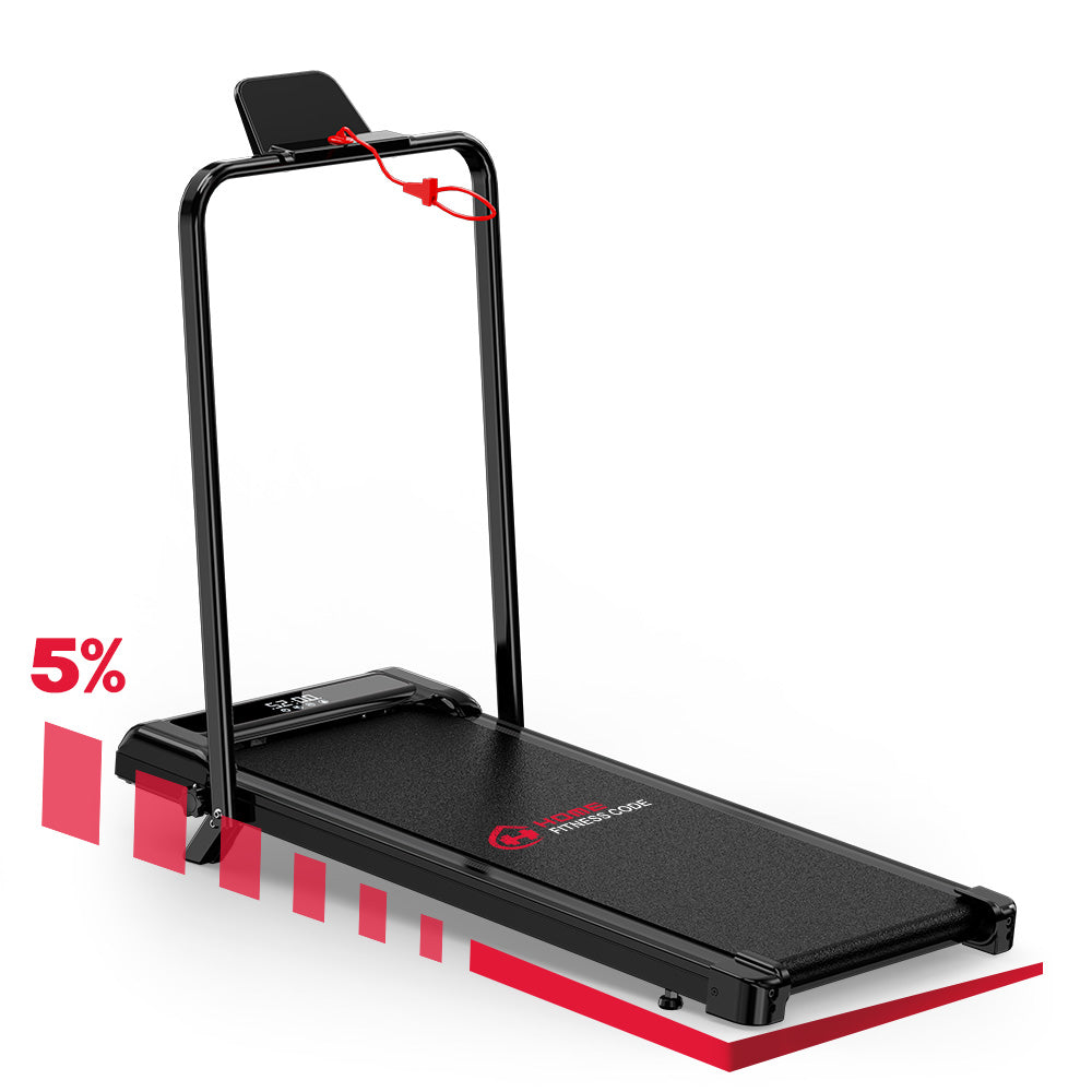 Folding Treadmill Z3 Brushless Motor Speed 1 6KM H 5% Manual Incline
