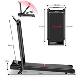 Treadmill Z3 with Brushless Motor, Speed 1-6KM/H, 5% Manual Incline