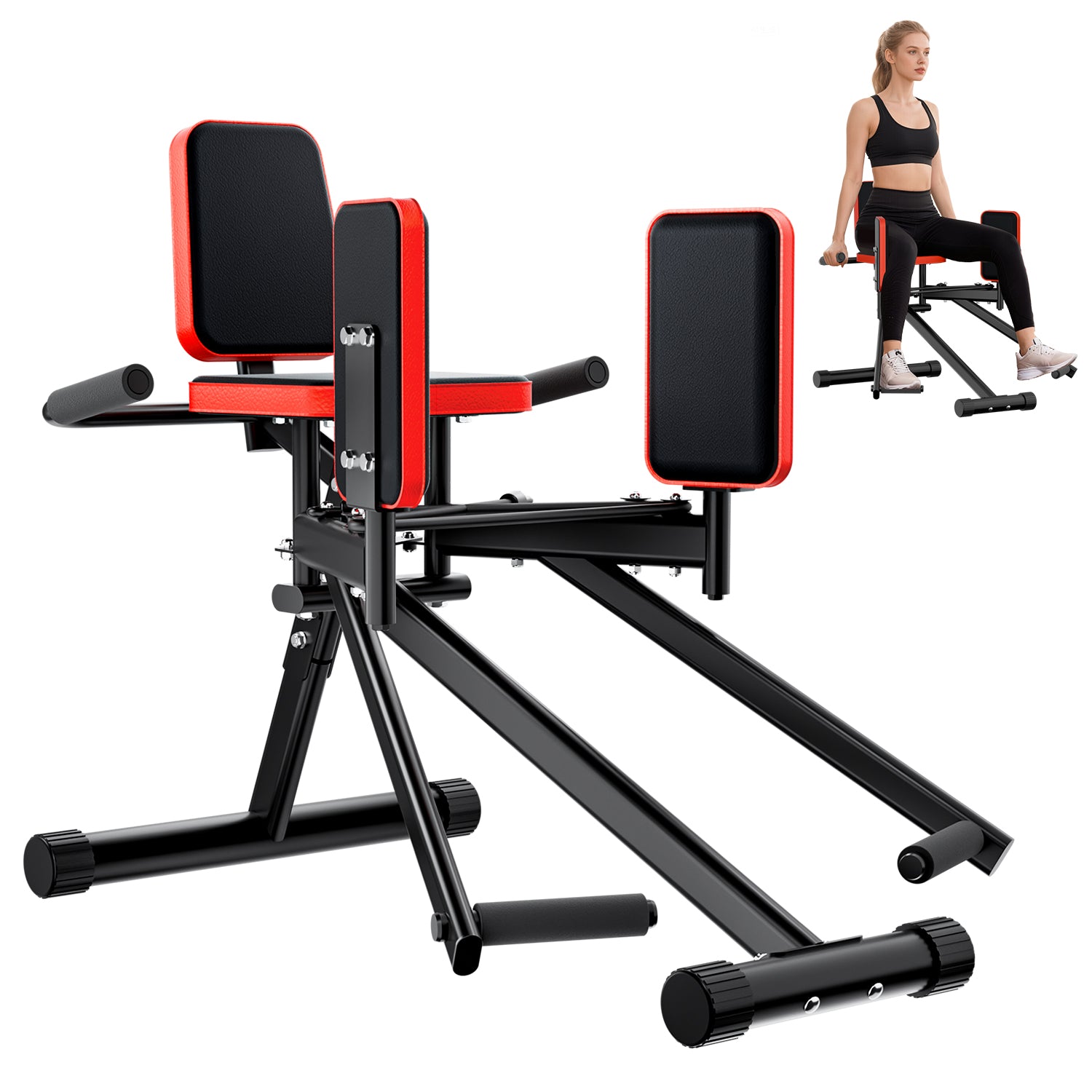Hip Abductor & Adductor Machine 2 Level Adjustable Resistance