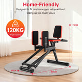 Hip Abductor & Adductor Machine, 2-Level Adjustable Resistance