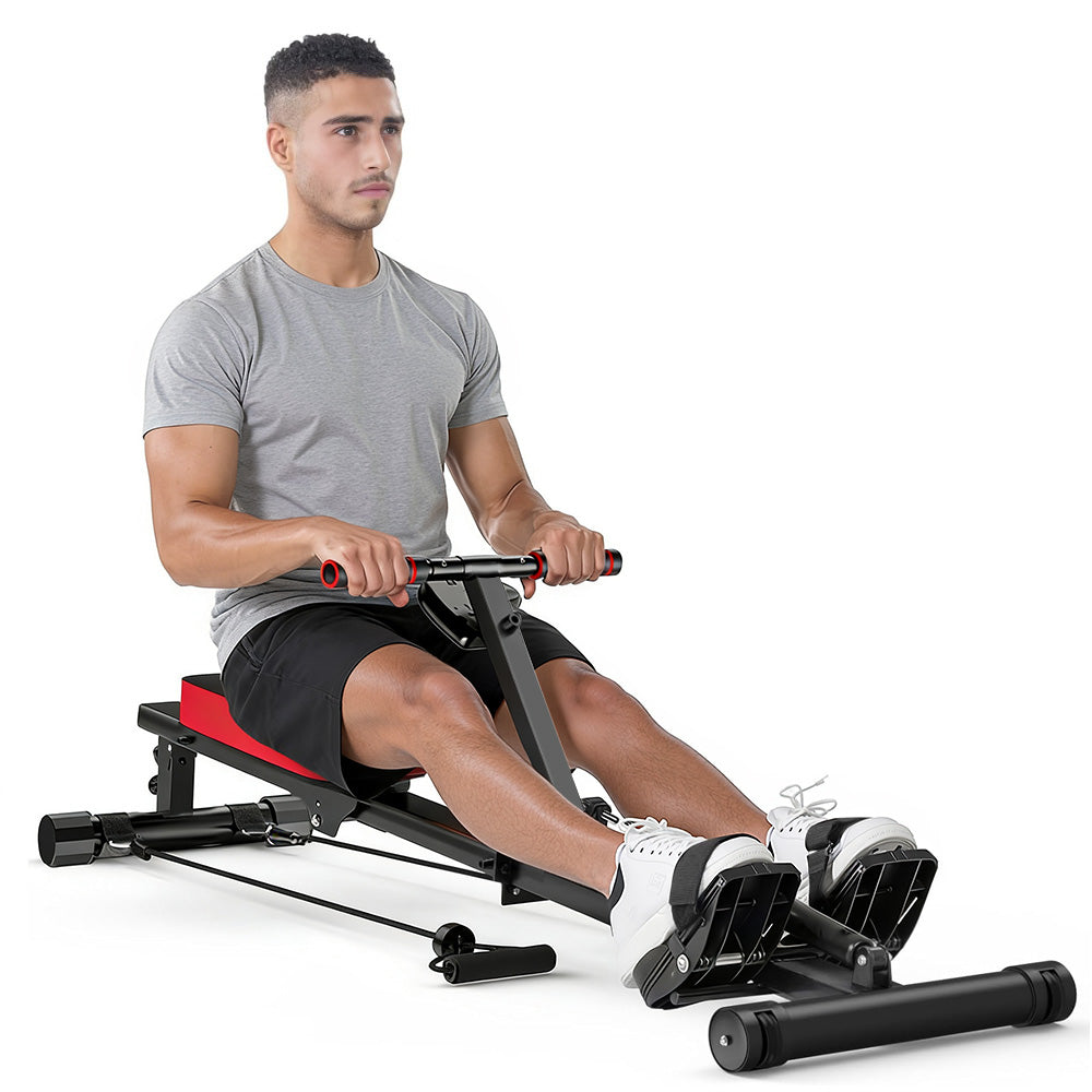 Hydraulic Rowing Machine, 12-Level Resistance