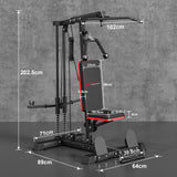 LAT Pulldown Row Cable Machine