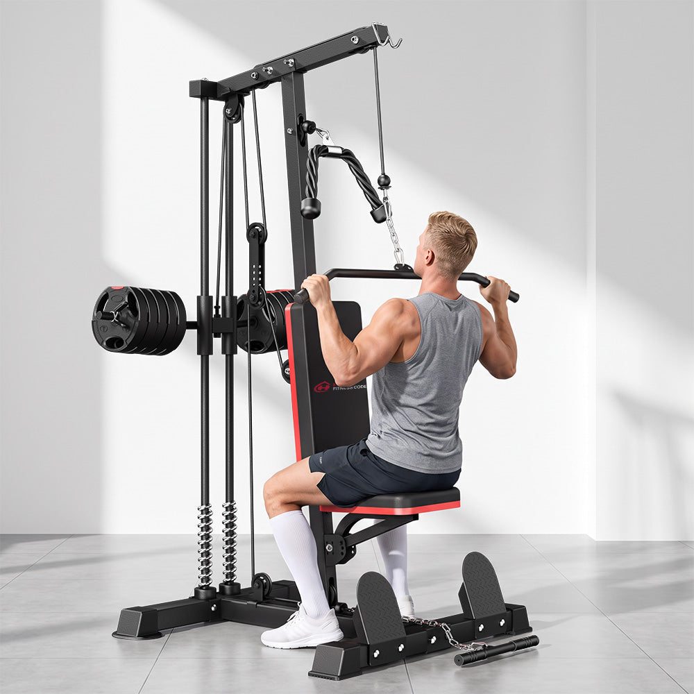 LAT Pulldown Row Cable Machine