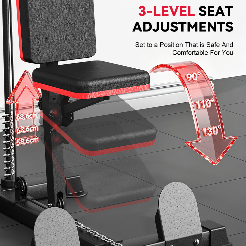 LAT Pulldown Row Cable Machine