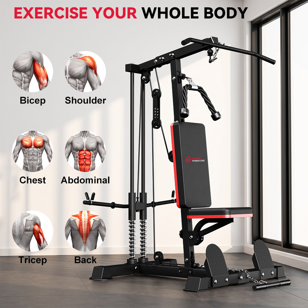 LAT Pulldown Row Cable Machine