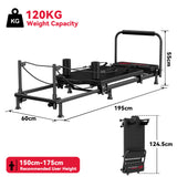 Fodable Pilates Reformer Machine