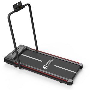 Under Desk Treadmill, 2 in 1 Folding Treadmill, Walking Pad with Bluetooth Speaker, Walking Jogging for Home Office