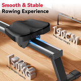 Magnetic Rowing Machine, 16-Level Resistance