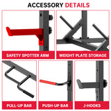 Squat Half-Rack with Pull Up Bar