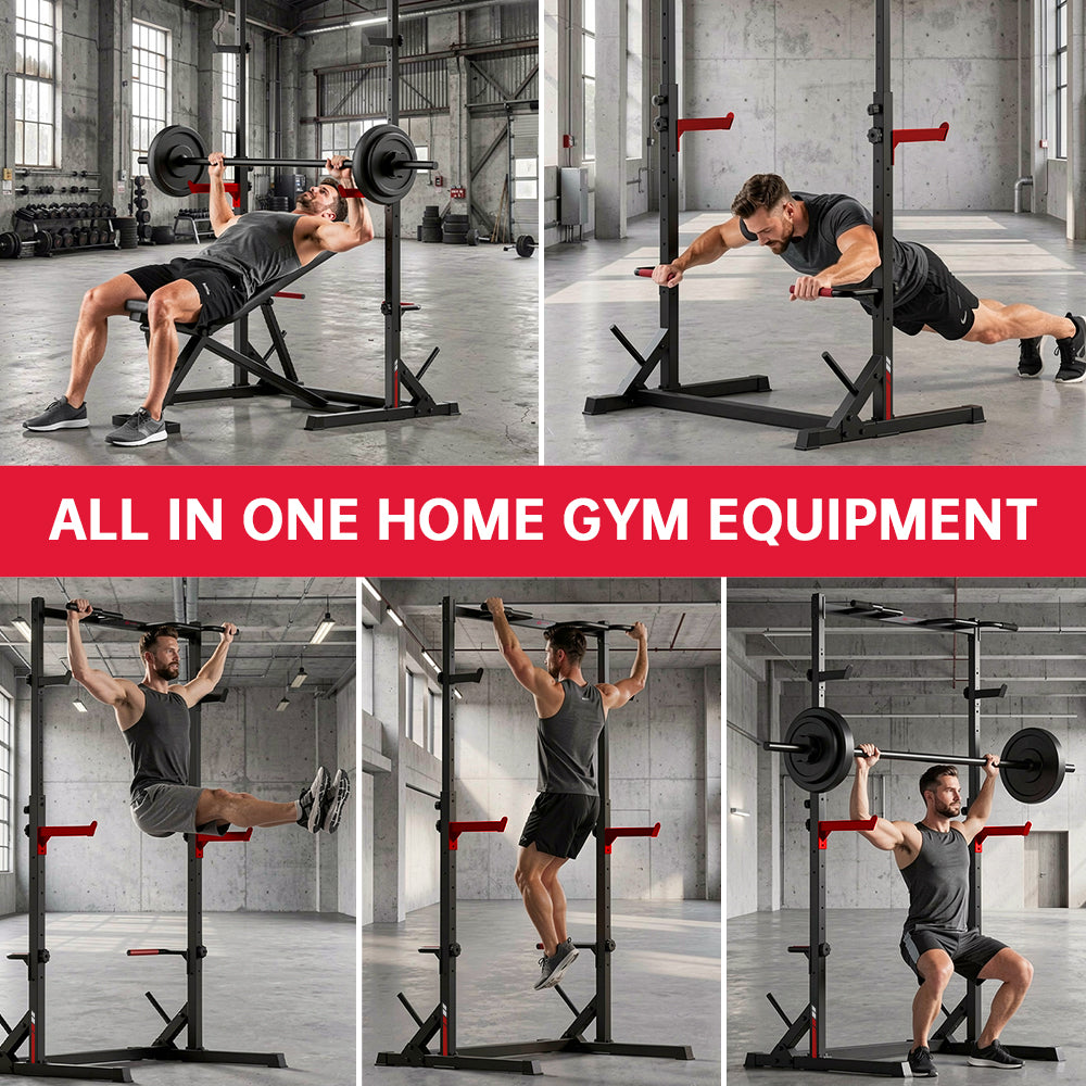 Squat Half-Rack with Pull Up Bar