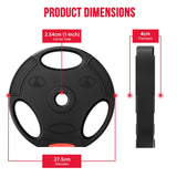 1-Inch Standard Weight Plates 5 x 5KG