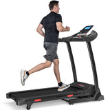 Folding Treadmill TD243B, 1-16KM/H Speed, 0-15% Auto Incline