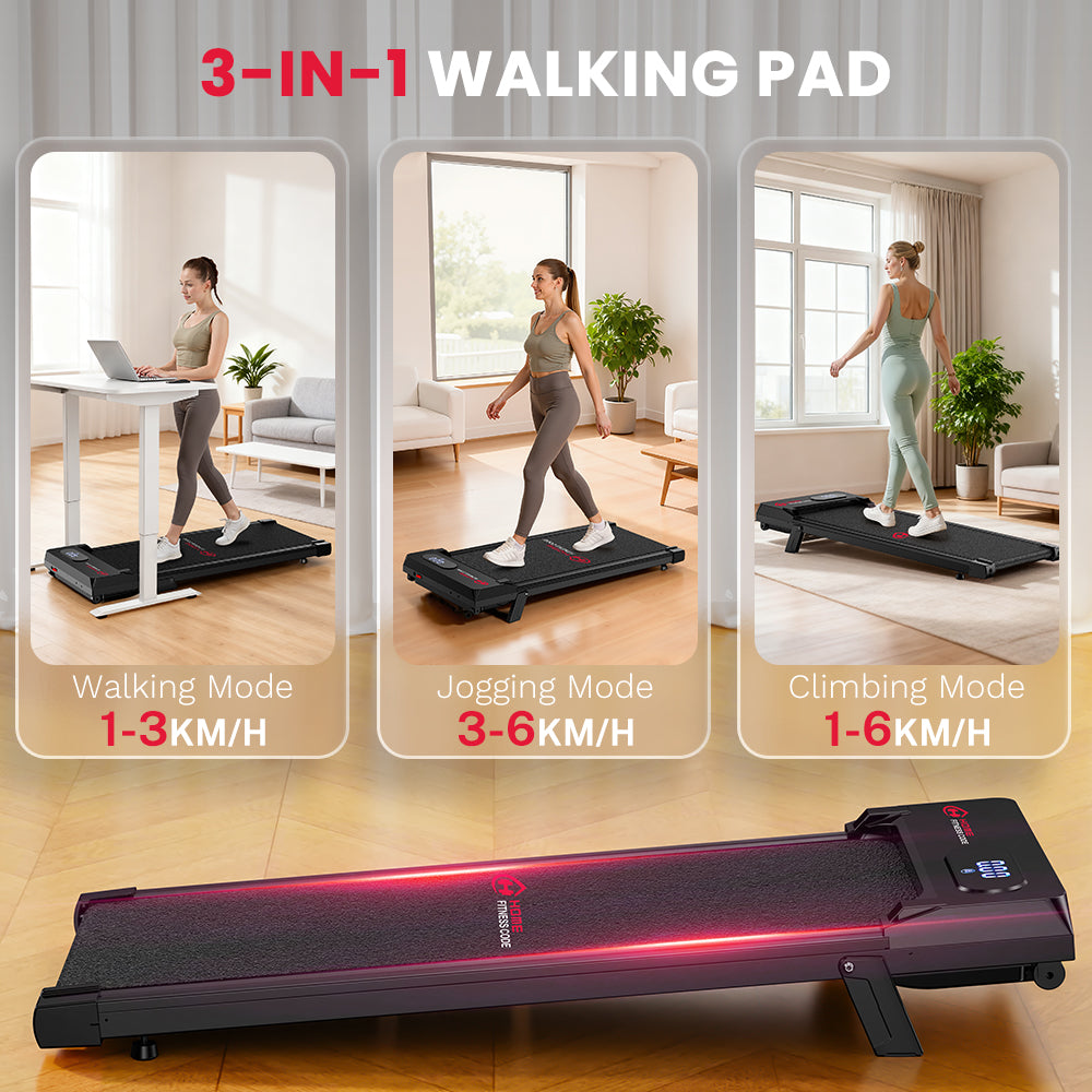 Treadmill T7, Speed 1-6KM/H, 5% Manual Incline
