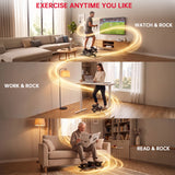 U-Shaped Rock Stepper, with Resistance Bands & Non-Slip Mat